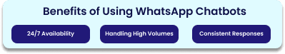Benefits of Using WhatsApp Chatbots