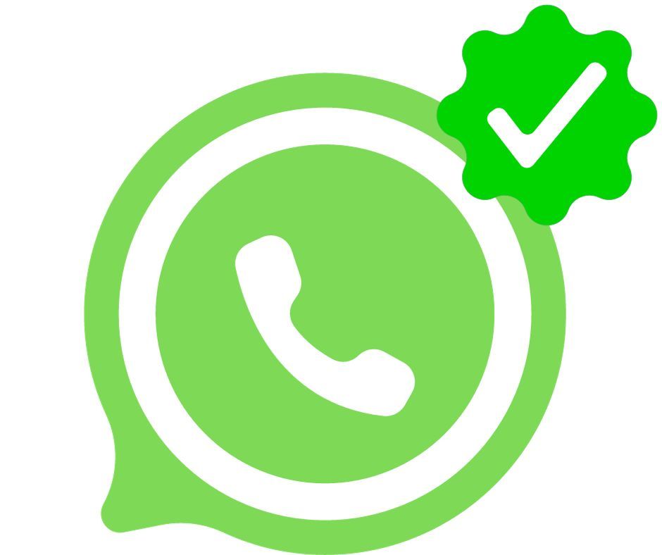 WHATSAPP FOR BUSINESS GREEN TICK